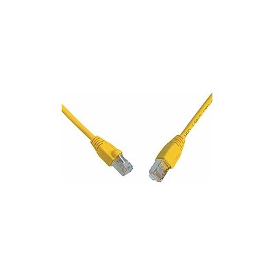 Solarix 28441509 patch, CAT5E SFTP PVC, 15m, žlutý – Zboží Mobilmania