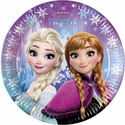 PROCOS Talíř papírový FROZEN 19,5 cm – Zboží Mobilmania