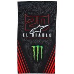 Alpinestars nákrčník FQ20 Monster černá/červená fluo/modrá/zelená 2026 – Hledejceny.cz