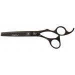 Olivia Garden Silk Cut Shear Matt Black Edition T6-35BLprofi efilační nůžky na vlasy – Zboží Mobilmania