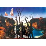BlueBird Salvador Dalí Swans Reflecting Elephants 1937 1000 dílků – Zboží Mobilmania