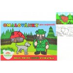 Teddies Omalovánky Moje první zvířátka 21x14,5cm MPZ – Zboží Dáma