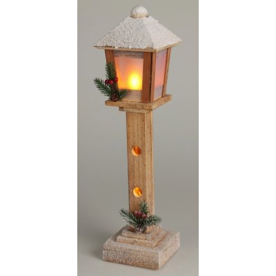 Koopman Dekorativní lucerna s LED osvětlením 12 x 12 x 52 cm – Hledejceny.cz
