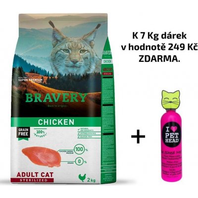 Bravery Cat STERELIZED chicken 7 kg
