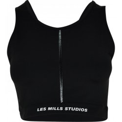 Reebok Les Mills Lux Perform Crop Long-Sleeve Womens lette Black