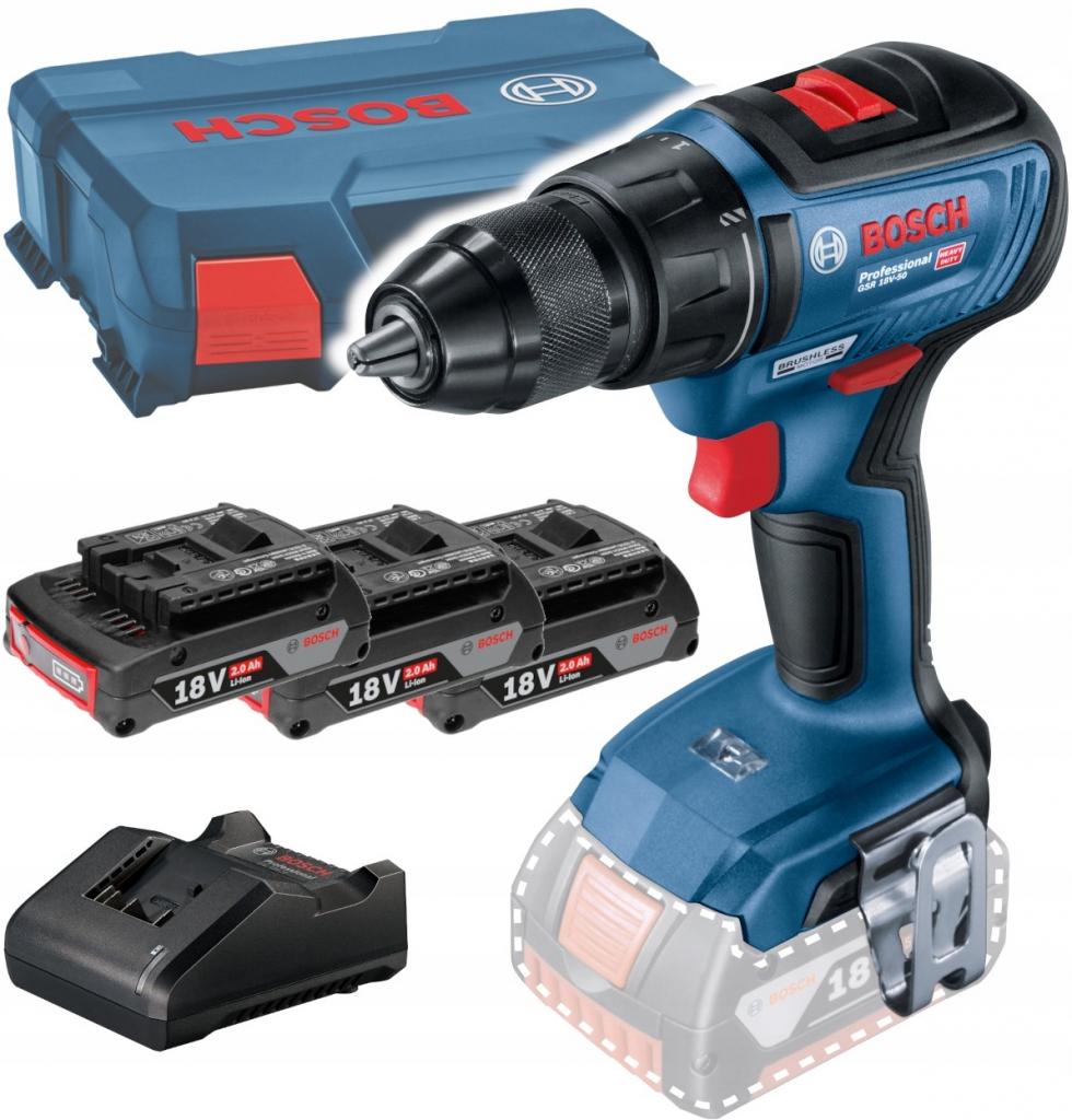 Bosch GSR 18V-50 0.601.9H5.005