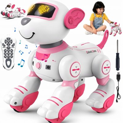 Lexibook Power Puppy Můj programovatelný výukový robot s dálkovým ovládáním – Zboží Dáma