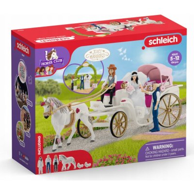 Schleich Horse Club Svatební kočár – Zboží Mobilmania