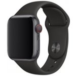 Tactical 456 silikonový řemínek pro Apple Watch 1/2/3/4/5/6/SE, 38/40mm, černá 2448941 – Hledejceny.cz