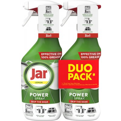 Jar Power Spray Citronová Vůně 2 x 500 ml – Zboží Dáma