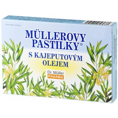 Pastilky s kajeputovým olejem Dr.Müller pas. 24