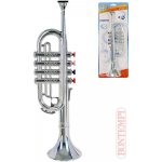 BONTEMPI Trumpeta dětská stříbrná 4 klapky – Hledejceny.cz