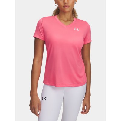 Under Armour Dámské funkční triko Tech SSV Solid světle růžová – Zboží Dáma