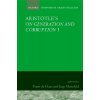 Kniha Aristotle's On Generation and Corruption I Book 1