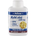 MedPharma Rybí olej 1000 mg + EPA + DHA 107 kapslí – Hledejceny.cz