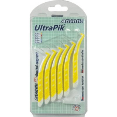 Atlantic UltraPik mezizubní kartáček XS zahnutý 0,4 mm 6 ks – Zboží Mobilmania