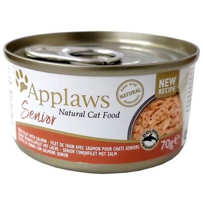 Applaws Cat Senior tuňák s lososem 24 x 70 g – Hledejceny.cz