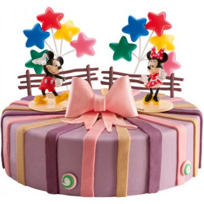Dekorace na dort - Disney Mickey a Minnie mouse – Zboží Mobilmania