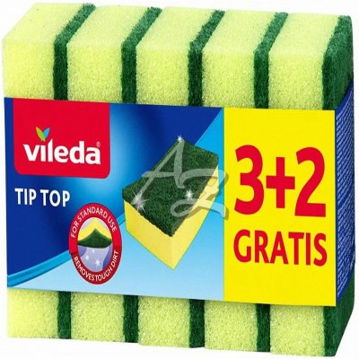 Vileda 149046 Style Tip Top houbička 3+2 ks – HobbyKompas.cz