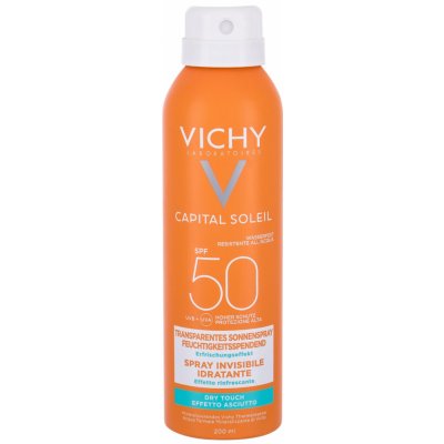 Vichy Capital Soleil neviditelný hydratační spray SPF50 200 ml – Zboží Mobilmania