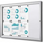 A-Z Reklama CZ Vitrína interier-exterier SCS8xA4B1 s protipožární certifikací B1 - 8xA4 – Zboží Živě