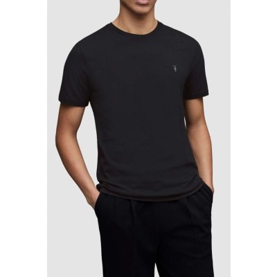 AllSaints bavlněné tričko černá