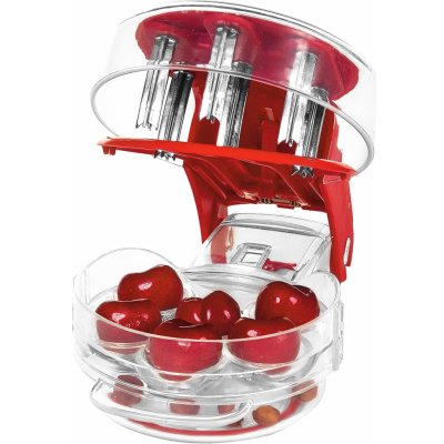Progressive GPC-5100 Odpeckovač třešní s nádobkou, červená – Zboží Mobilmania