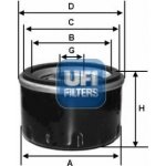 Olejový filtr UFI 23.584.00