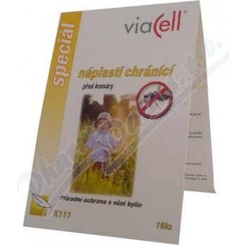 Viacell K111 Náplasti chránící před komáry 18 ks