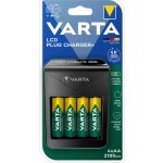 Varta LCD Plug Charger + 4x AA 2100mAh 57687101441 – Zboží Mobilmania