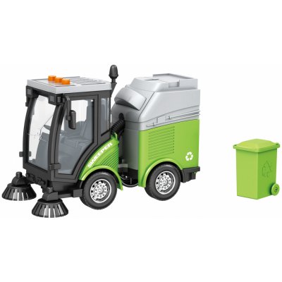 Wiky vehicles Auto čistící s popelnicí a efekty 24 cm – Sleviste.cz