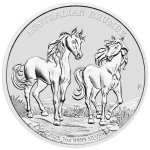 Perth Mint Stříbrná mince Australian Brumby 1 oz – Zboží Dáma