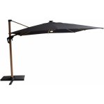 Sensum 24-BN-505 Slunečník Roma s LED osvětlením, 3 x 3 cm, černá – Zbozi.Blesk.cz