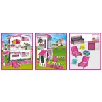 Barbie Lisciani Domeček s panenkou – Zboží Dáma