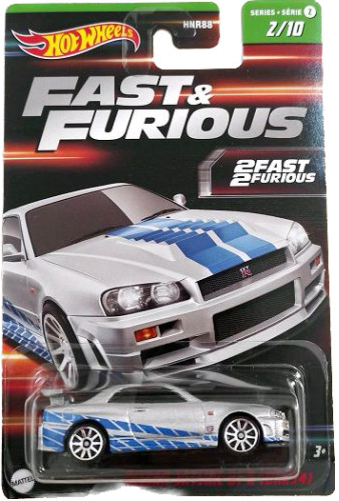 Hot Wheels Fast and Furious Nissan Skyline Gt-R