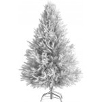 Casaria® Umělý vánoční stromeček 180 cm | bílý – Hledejceny.cz