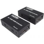 PremiumCord 4K HDMI extender na 100m přes jeden kabel Cat5e/Cat6 khext100-2 – Zboží Živě