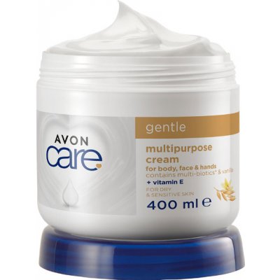 Avon Care zjemňující krém na obličej, ruce a tělo s výtažky z ovsa 400 ml