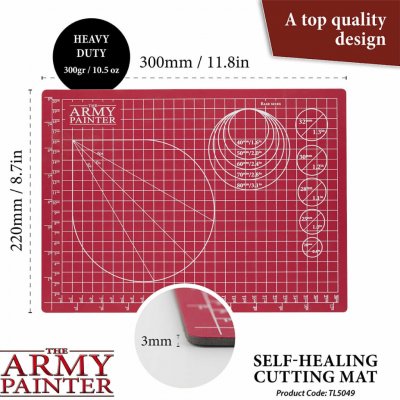 Army Painter Self-healing Cutting Mat modelářská podložka – Zboží Živě