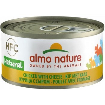 Almo Nature cat Classic kuře & sýr 70 g