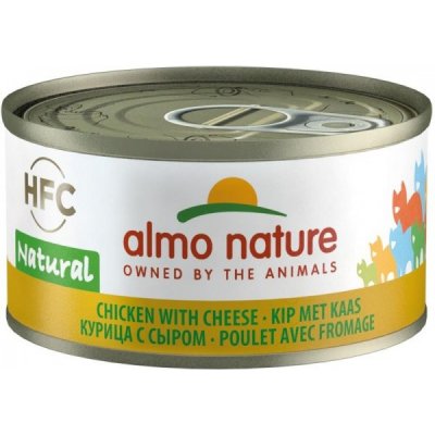 Almo Nature cat Classic kuře & sýr 70 g – Zboží Mobilmania