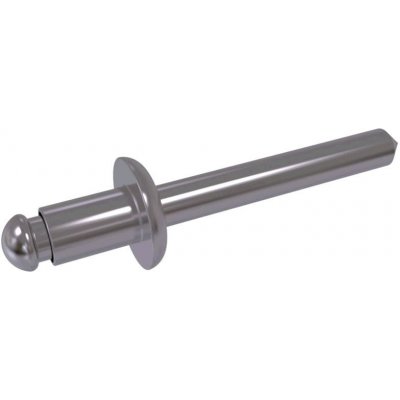 Nýt trhací plochá hlava nýt AL, trn ocel 4,0x16 DIN 7337 – Zboží Mobilmania