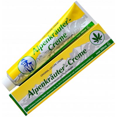 Alpenkräuter Balsam balzám z Alpských bylin s konop. olejem 200 ml – Hledejceny.cz