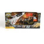 Alltoys Vojenská sada vozidlo + stíhačka – Hledejceny.cz