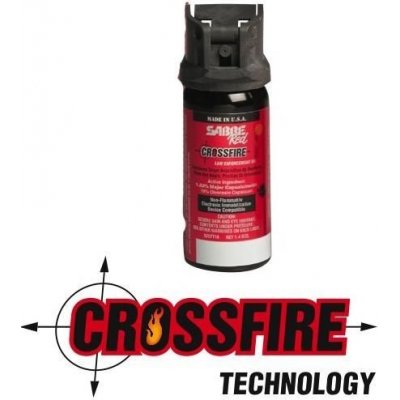 SABRE RED Pepřový sprej proud Crossfire – Zboží Mobilmania