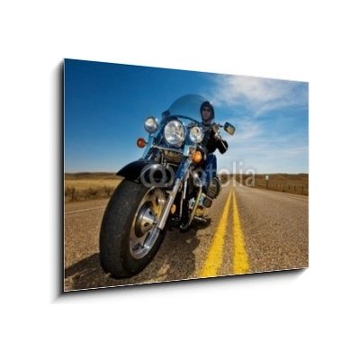 Obraz 1D - 100 x 70 cm - Motorcycle riding Jízda na motocyklu – Zboží Mobilmania