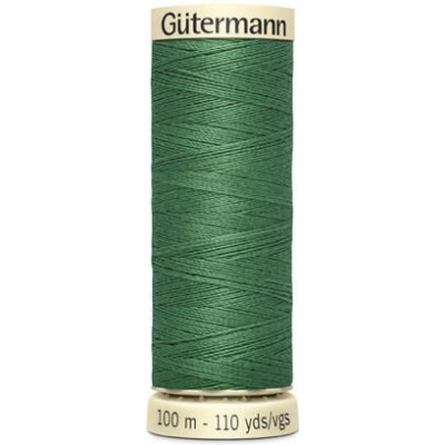 Nit PES Gütermann 100 (100m) - univerzální barva 931 - zelená – Sleviste.cz