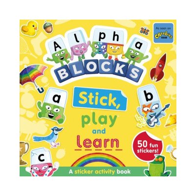 Alphablocks Stick, Play and Learn: A Sticker Activity Book – Hledejceny.cz