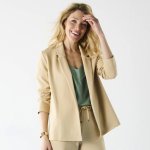 Blejzr z úpletu Milano písková – Zboží Dáma Blejzr z úpletu Milano písková – Zboží Dáma