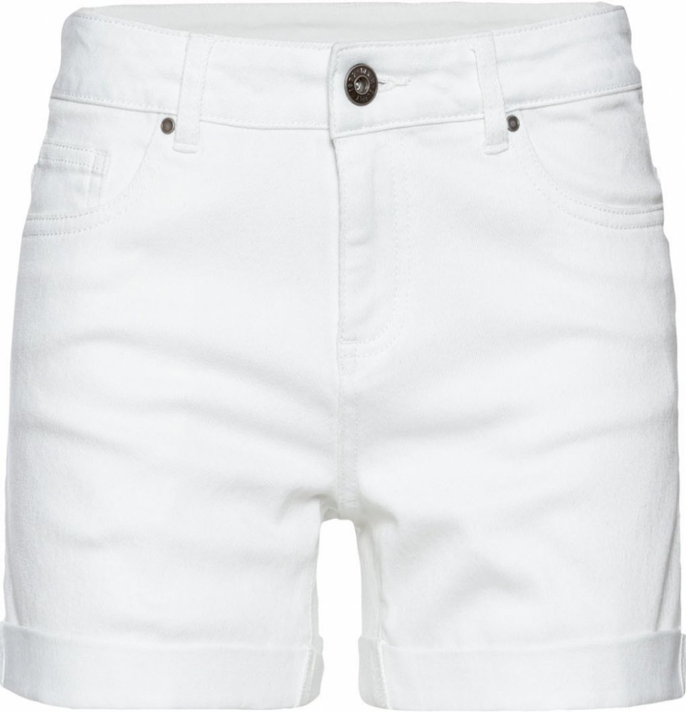 Dámské šortky – Esmara Dámské džínové šortky krémová bílá